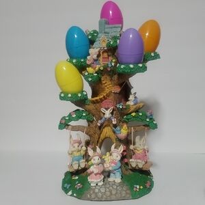 Vtg Cottontale Collection Easter Tree Egg Holder